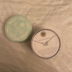 Spartina Butterfly Necklace